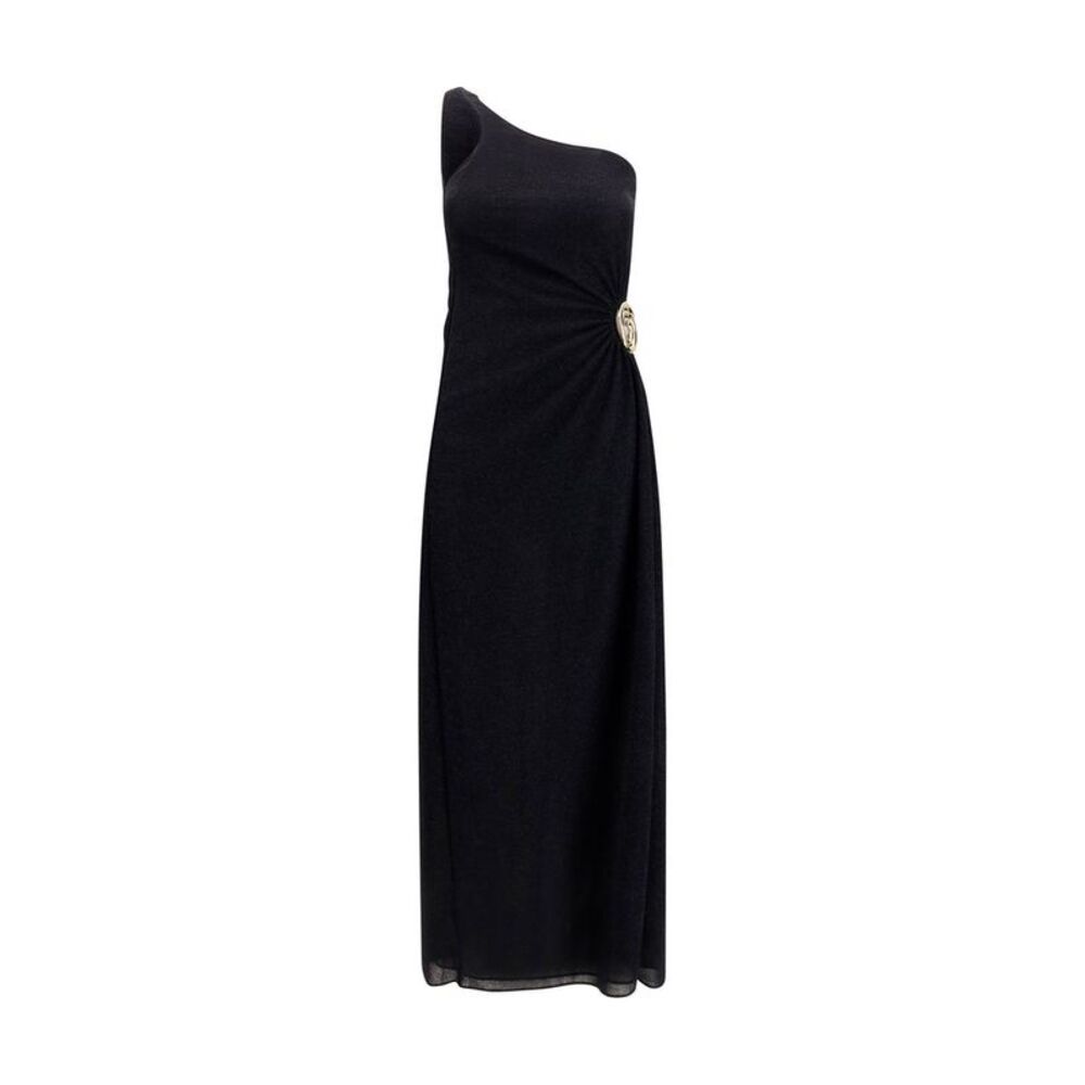 Oséree Black Polyamide Cocktail Women's Dress